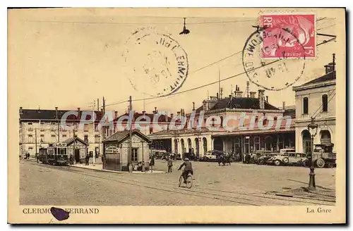 Cartes postales Clermont Ferrand La Gare