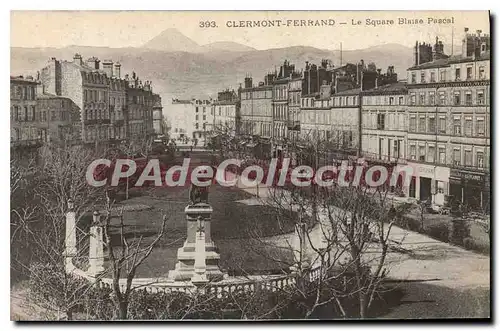 Ansichtskarte AK Clermont Ferrand Le Square Blaise Pascal