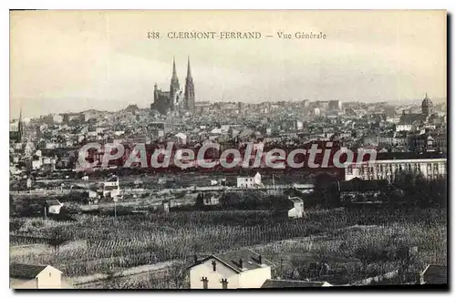 Cartes postales Clermont Ferrand Vue Generale