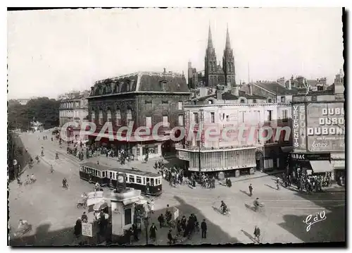 Cartes postales moderne Clermont Ferrand Place Gaillard