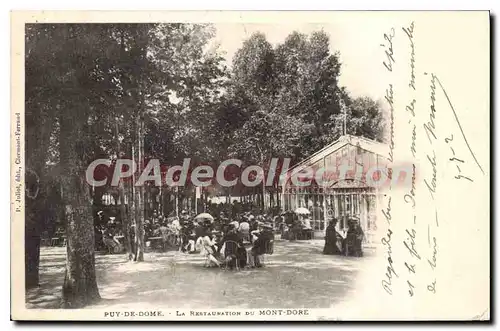 Cartes postales Le Mont Dore La Restauration