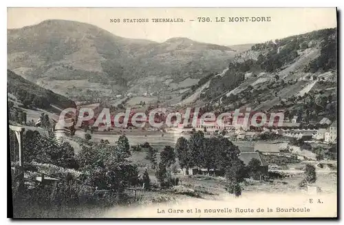 Cartes postales Le Mont Dore la gare