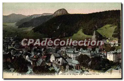 Cartes postales Le Mont Dore Vue Generale capucin