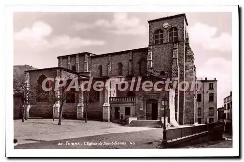 Ansichtskarte AK Thiers L'Eglise De Saint Gen�s