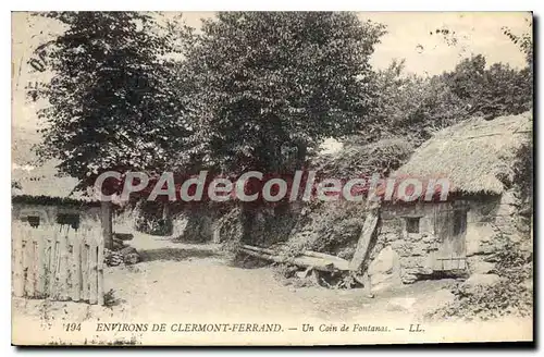 Cartes postales Clermont Ferrand Un Coin De Fontanas