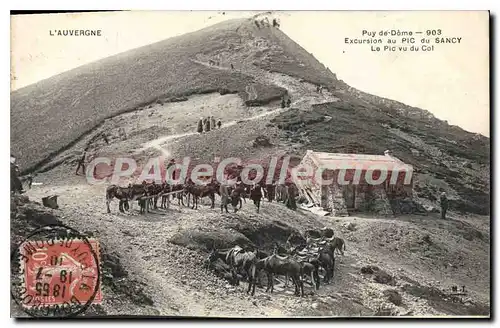 Cartes postales L'Auvergne Puy De Dome Pic Du Sancy �nes