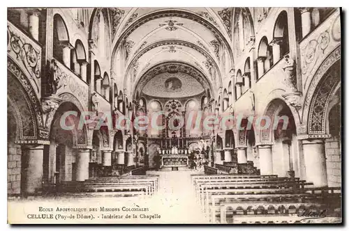 Cartes postales Cellule Interieur De La Chapelle