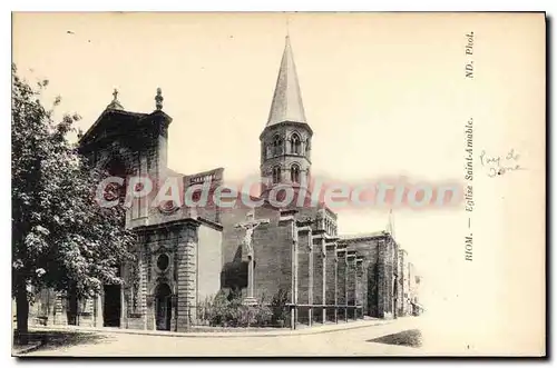 Cartes postales Riom Eglise Saint Amable