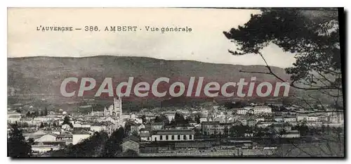 Cartes postales Ambert Vue Generale