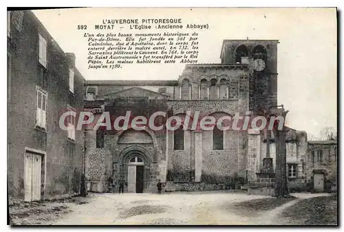 Ansichtskarte AK L'Auvergne Pittoresque Moyat L'Eglise