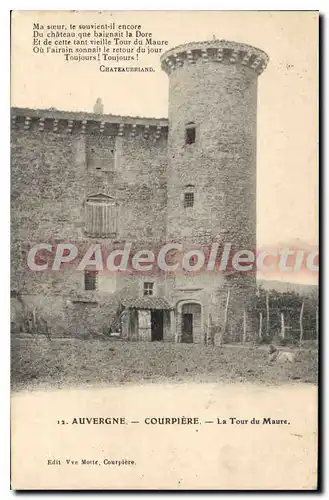 Cartes postales Auvergne Courpiere La Tour Du Maure