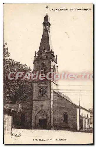 Cartes postales Randan L'Eglise