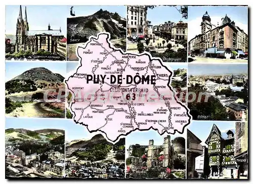 Cartes postales moderne Puy De Dome