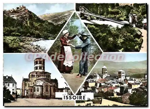 Cartes postales moderne Issoire Vue Generale pont �glise