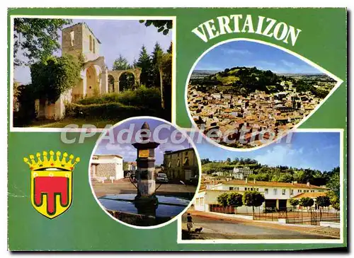 Cartes postales moderne Vertaizon La Vieille Eglise Vue Generale �cole