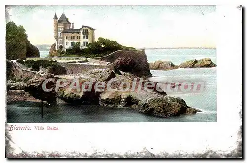 Cartes postales Biarritz Villa Belza