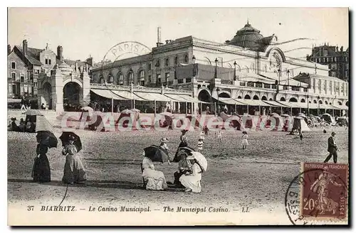 Cartes postales Biarritz Le Casino Municipal