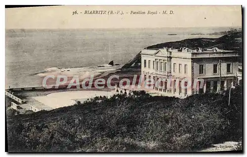 Cartes postales Biarritz Pavillon Royal