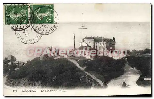 Cartes postales Biarritz Le s�maphore