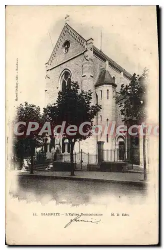 Cartes postales Biarritz L'Eglise Dominicaine