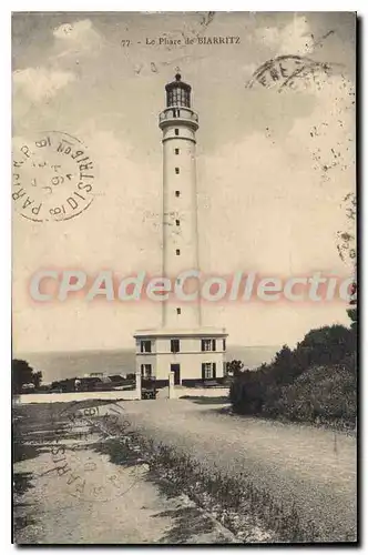 Cartes postales Biarritz Le Phare