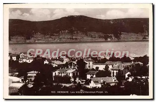 Cartes postales Hendaye Les Villas d'Hendaye-Plage