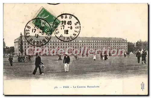 Cartes postales Pau La Caserne Bernadotte