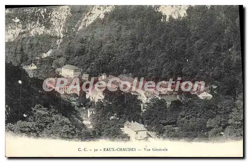 Cartes postales Eaux Chaudes Vue Generale