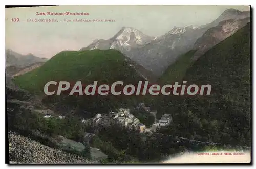 Cartes postales Eaux Bonnes Vue Generale