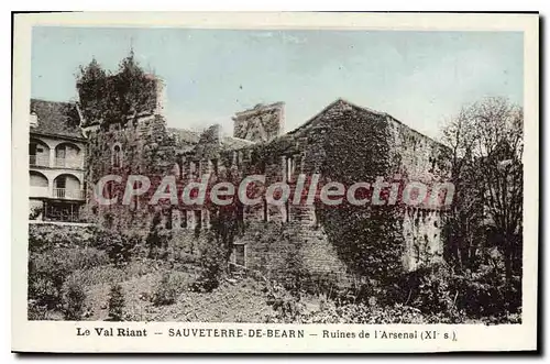 Ansichtskarte AK Sauveterre De Bearn Ruines De I'Arsenal