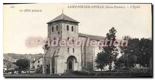 Cartes postales Saint Pee Sur Nivelle �glise