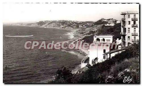 Cartes postales Guethary Le Casino Et La Plage Bidart