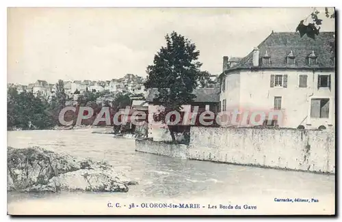 Cartes postales Oloron Ste Marie Les Bords Du Gave