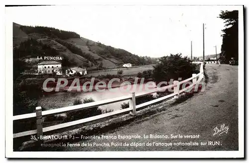 Cartes postales Biriatou Frontiere Franco Espagnole La Puncha