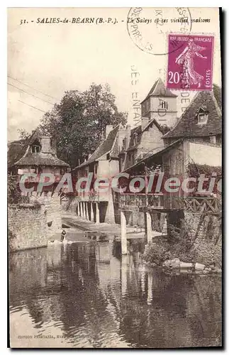 Cartes postales Salies De Bearn Le Saleys Et Ses Vieilles maisons