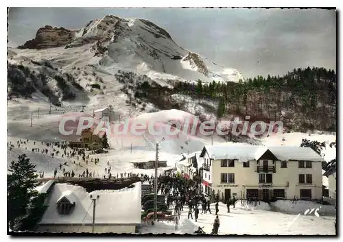 Moderne Karte Gourette Les Pistes De La Station de ski