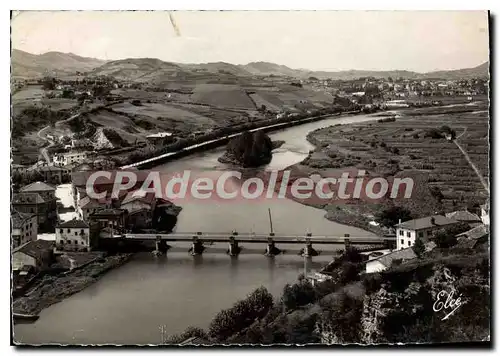 Cartes postales moderne Behobie La Bidassoa Le Pont International ile des faisans B�hobia