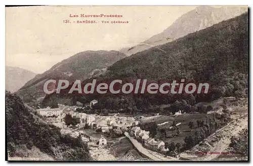 Ansichtskarte AK Les Pyrenees Bareges Vue Generale