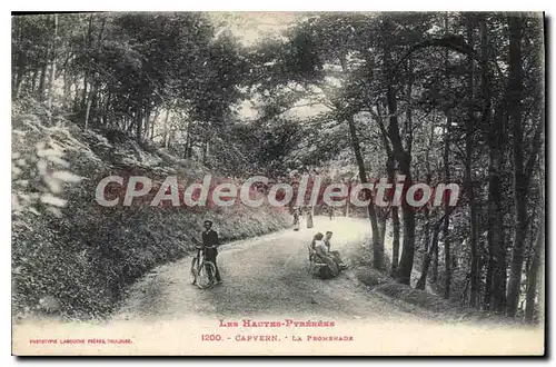 Cartes postales Les Pyrenees Capvern La Promenade