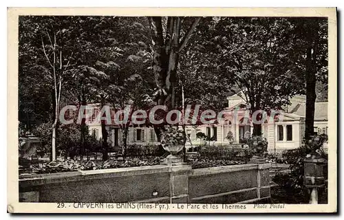 Cartes postales Capvern Les Bains Le Parc Et Les Thermes