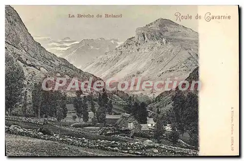 Cartes postales Gavarnie La Breche De Roland