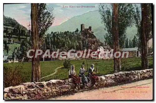 Cartes postales LUZ ch�teau de sainte-Marie