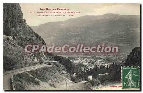 Cartes postales Cauterets Pierrefitte Vue Generale