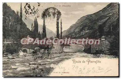 Cartes postales Route De Pierrefitte pont de Pescad�re