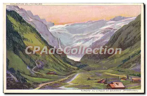 Cartes postales Gavarnie Aurore Au Cirque