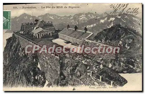 Cartes postales Lourdes Le Pic Du Midi De Bigorre