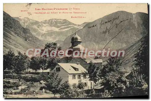 Cartes postales Chapelle De Heas Et Fond De Troumouse