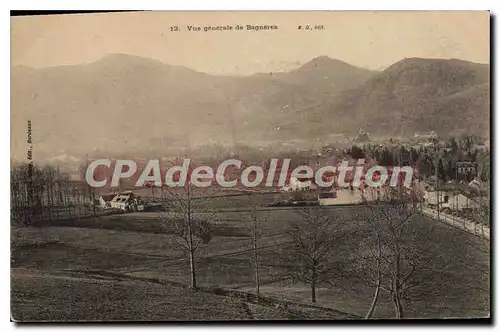 Cartes postales Bagneres Vue Generale