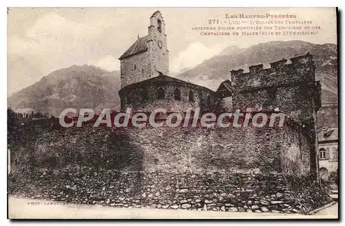 Cartes postales Luz L'Eglise Des Templiers Ancienne Eglise