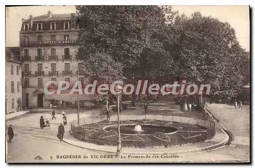 Cartes postales Bagneres De Bigorre La Promenade Des Coustous